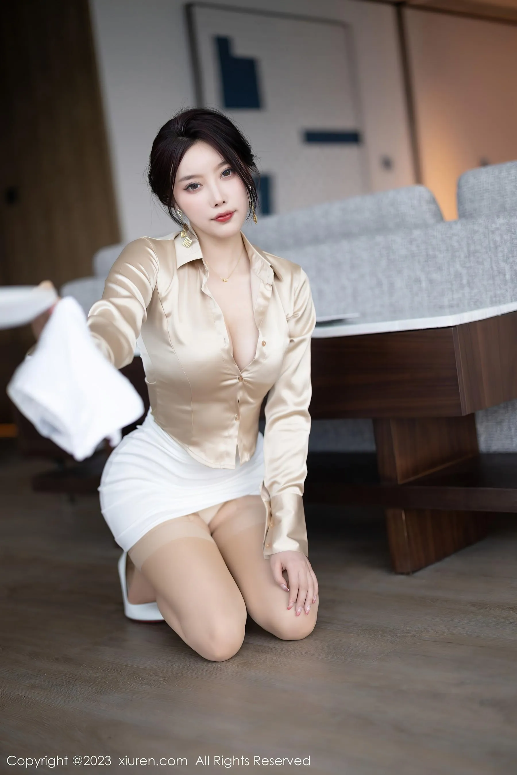 [XIUREN秀人网] 2023.04.23 NO.6620 杨晨晨Yome [47P]插图1